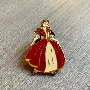 Limited Edition Disney’s Beauty and the Beast Christmas Belle Trading Pin